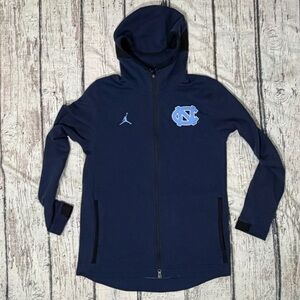 North Carolina Tarheels Jordan Nike Dri - Fit Hoodie Athletic Top Jacket
